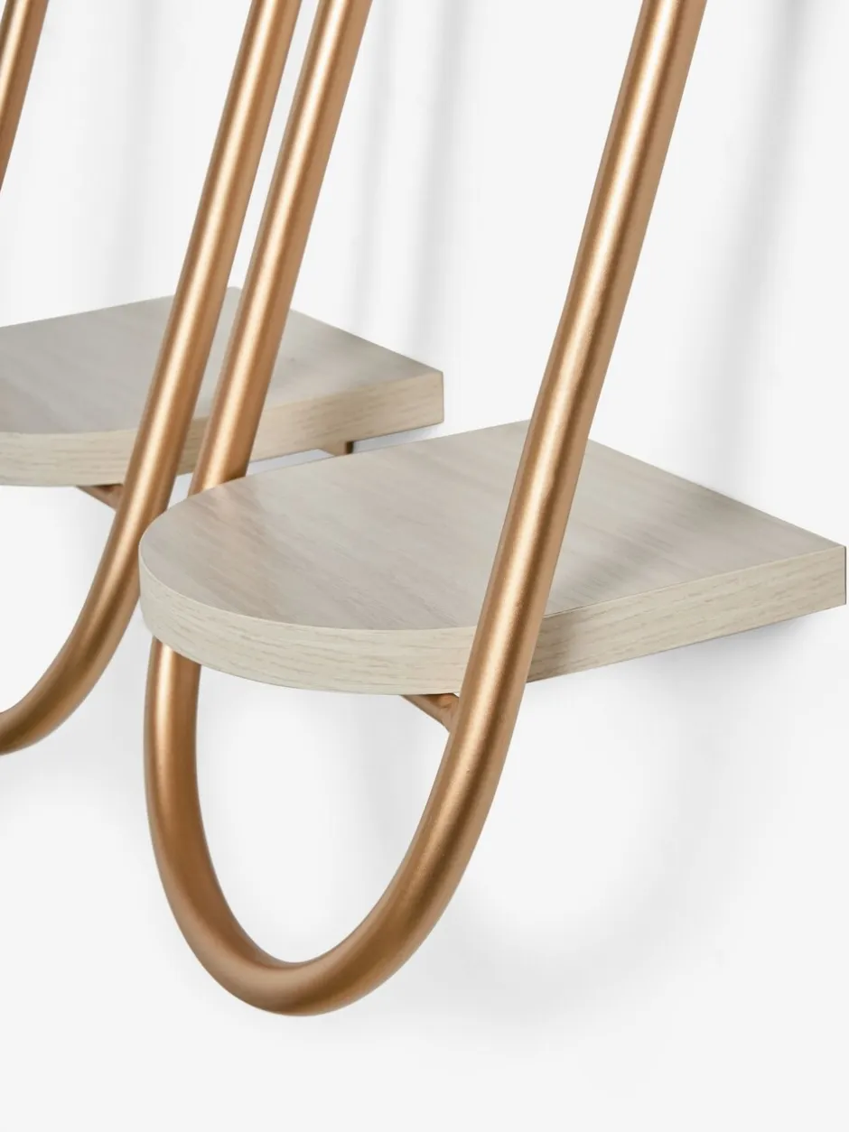 Opslag En Organisatie|Thuiskantoor|Next Set of 2 Mia Wall Shelves