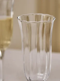 Glas|Next Set of 4 Sadie Champagne Flutes