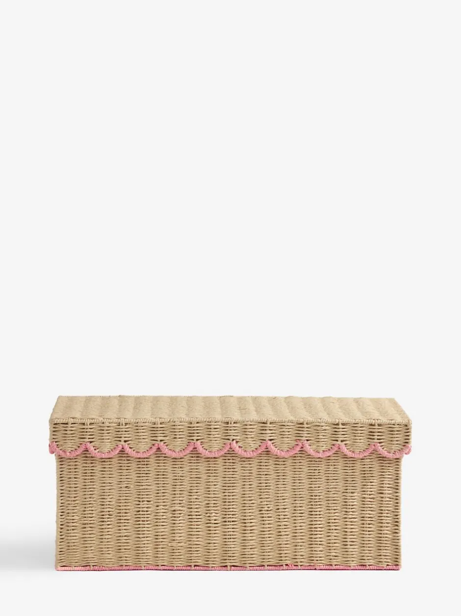 Thuiskantoor|Next Set of 3 Scallop Trunk Storage Baskets