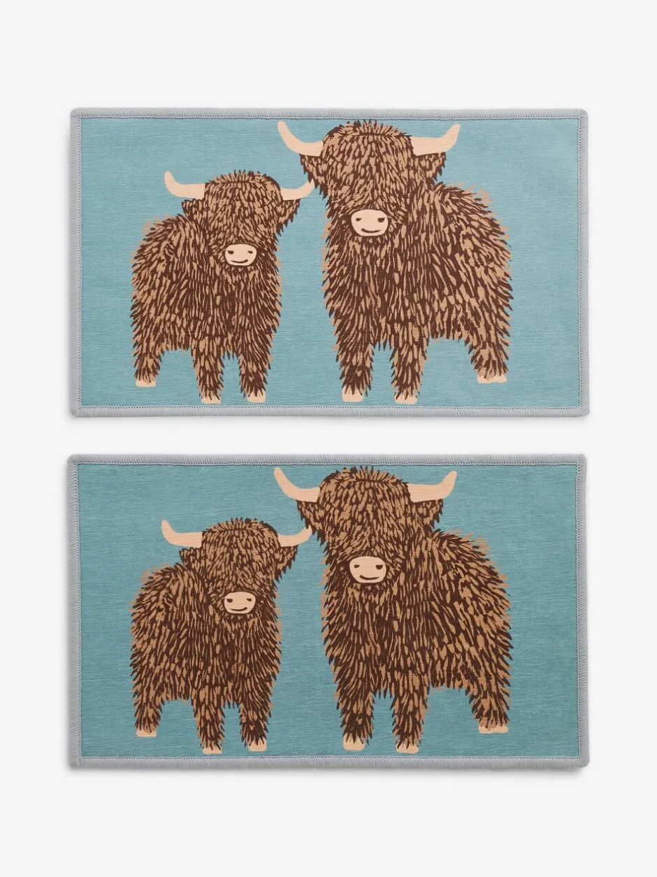 Deurmatten|Vloerkleden En Lopers*Next Set of 2 Washable Hamish Doormats