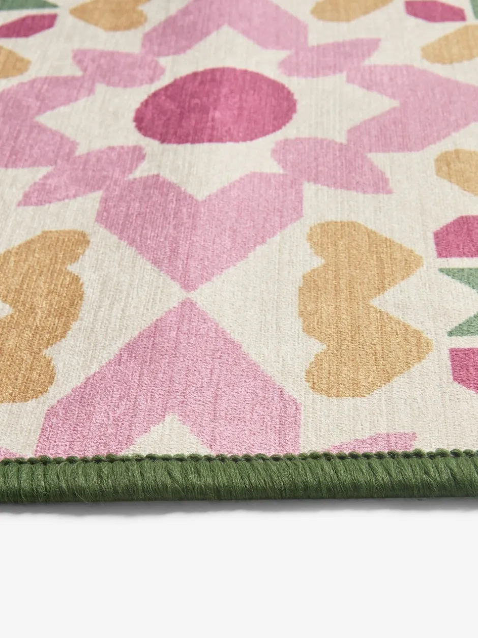 Deurmatten|Vloerkleden En Lopers*Next Set van 2 afwasbare deurmatten met geometrische Tile print