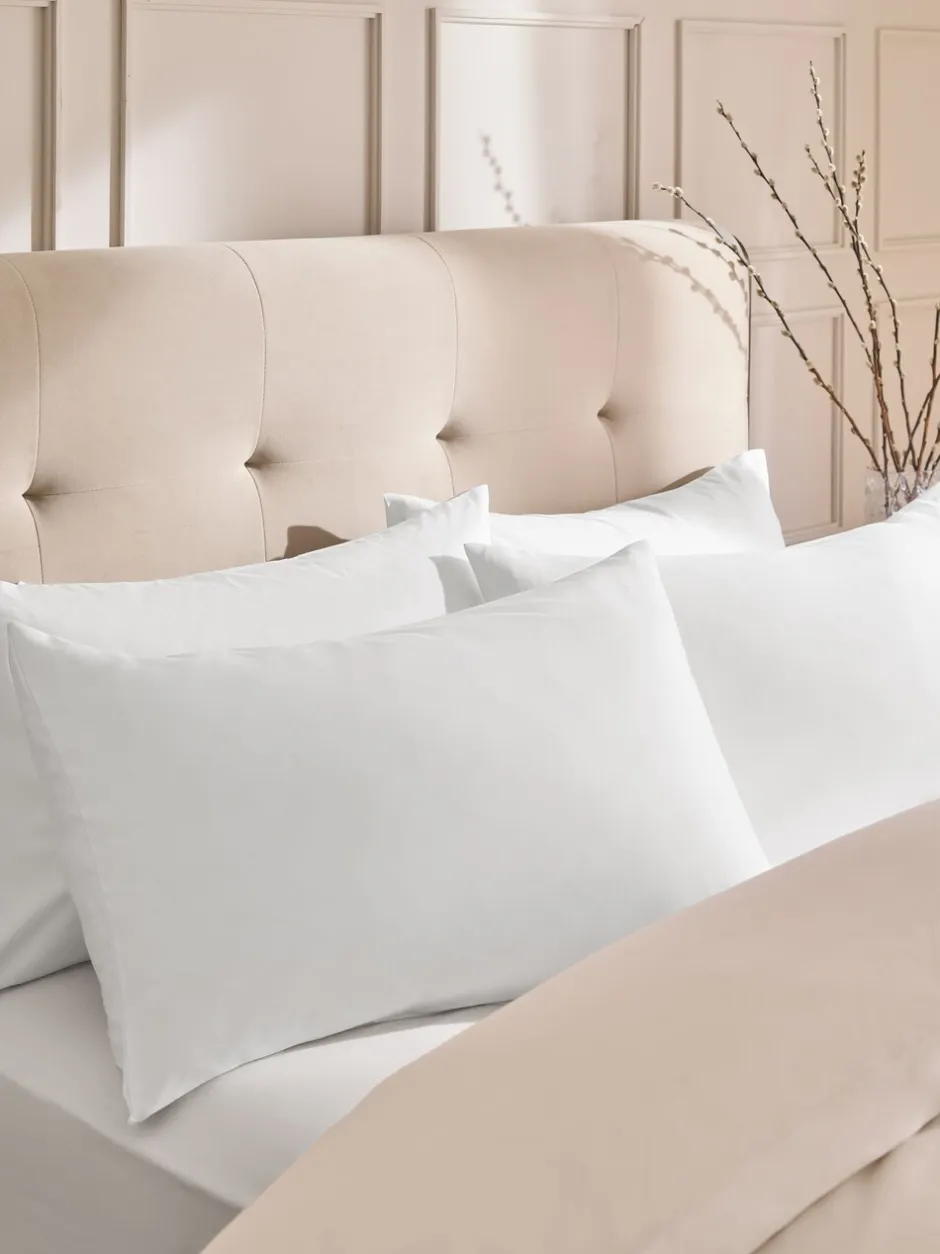 Beddenlakens En Kussenslopen*Next Set van 2 Collection Luxe 1000 draads satijnen kussenslopen Wit
