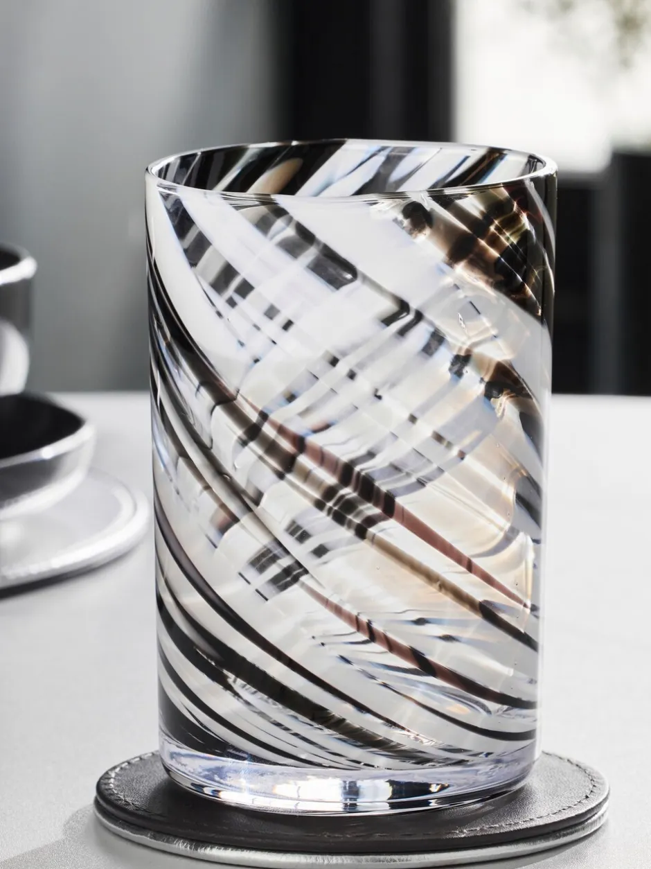 Glas|Next Set van 2 Confetti Swirl Tumbler Glazen