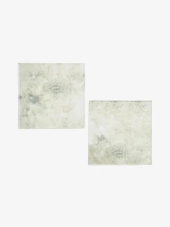 Tafellinnen En Placemats |Next Set van 2 Galaxy Glass placemats Zilver