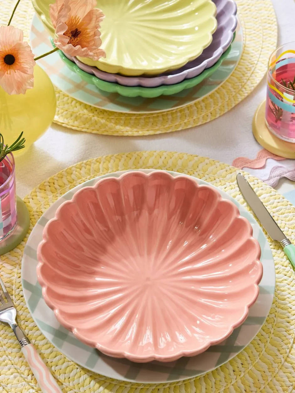 Tafelgerei|Eetservies En Pastaschalen*Next Set van 4 gebloemde pastakommen