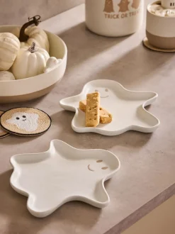 Eetservies En Pastaschalen|Next Set van 2 Halloween Ghost zijBorden