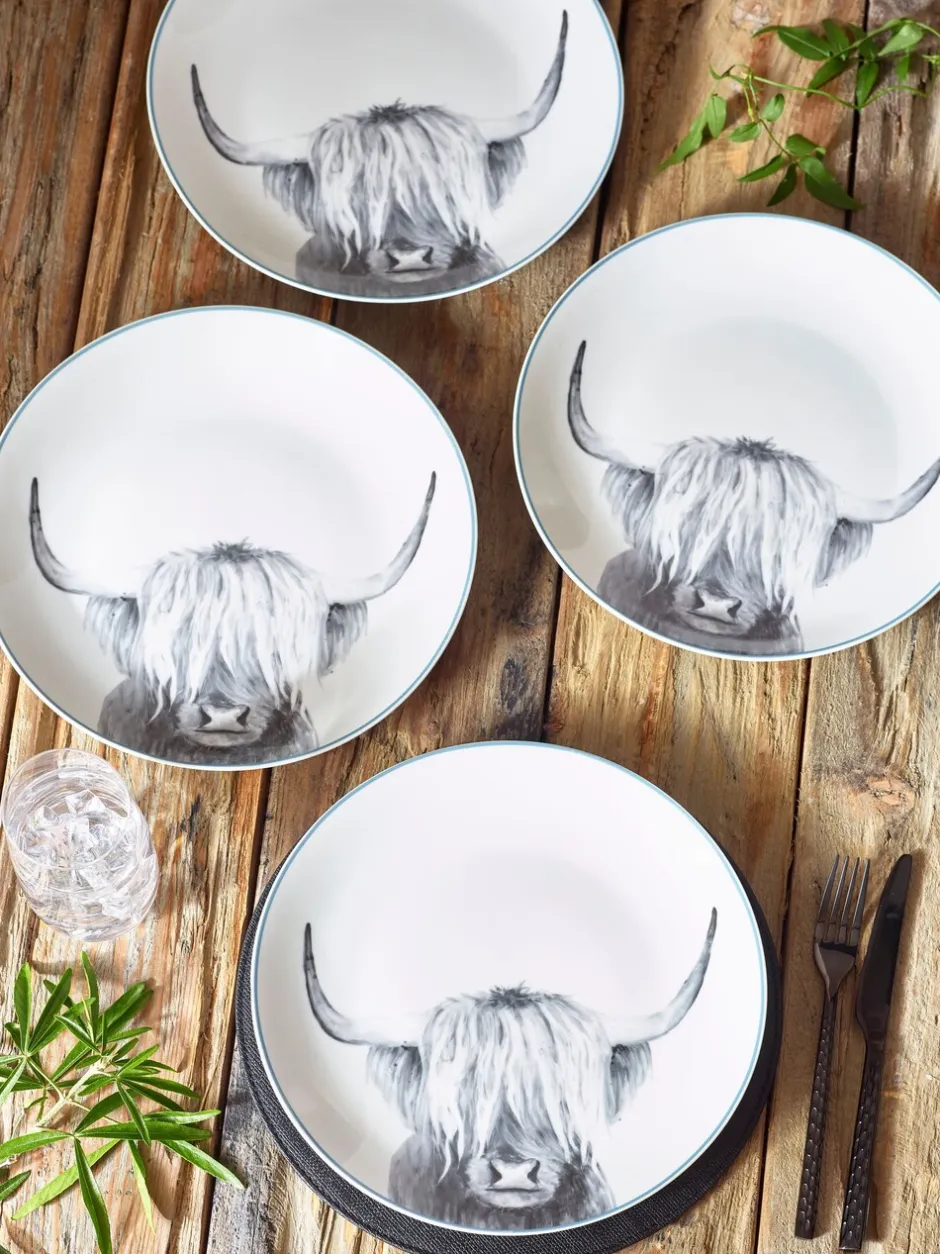 Eetservies En Pastaschalen|Next Set van 4 hamish dinerborden