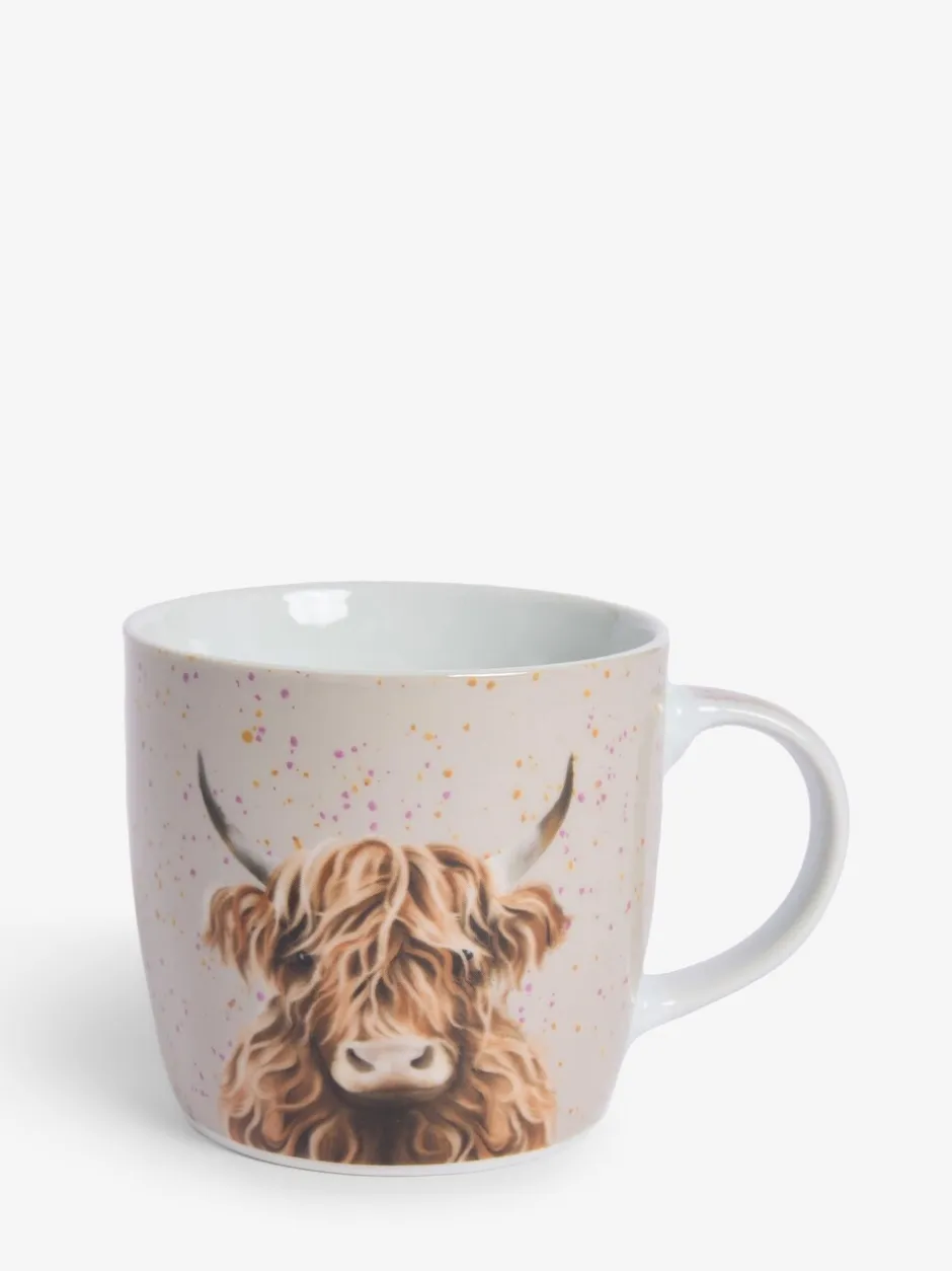 Tafelgerei|Mokken En Koppen|Next Set van 2 Hamish The Highland Cow mokken