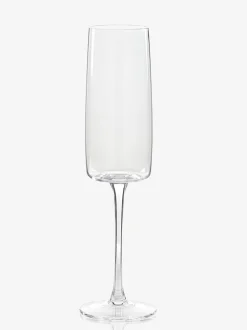 Glas|Tafelgerei|Next Set van 4 hoekige champagneflûtes