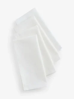 Tafellinnen En Placemats *Next Set van 4 katoenen servetten