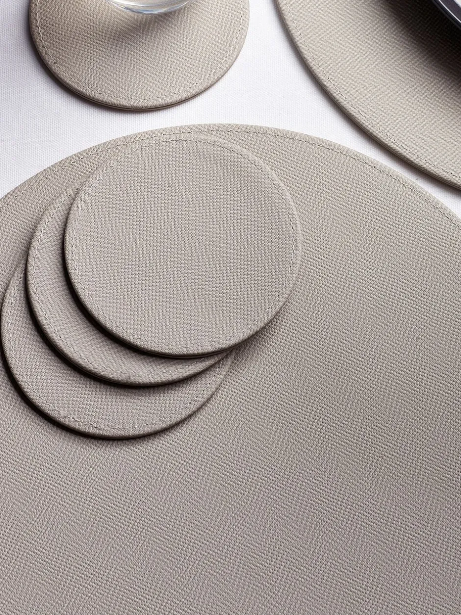 Tafelgerei|Tafellinnen En Placemats |Next Set van 4 omkeerbare placemats en onderzetters van imitatieleer