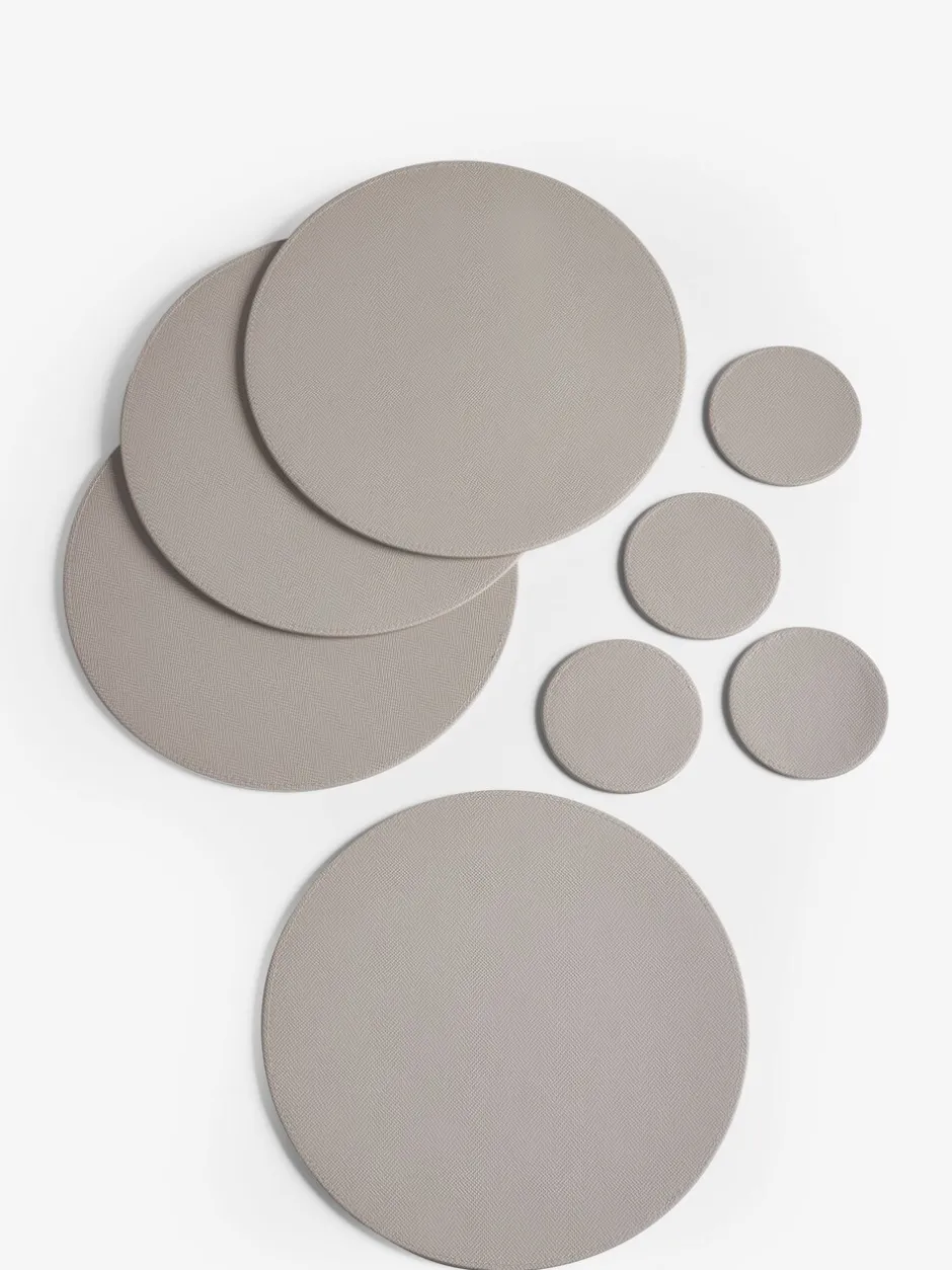 Tafelgerei|Tafellinnen En Placemats |Next Set van 4 omkeerbare placemats en onderzetters van imitatieleer