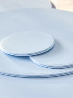 Tafellinnen En Placemats |Next Set van 4 omkeerbare placemats en onderzetters van imitatieleer