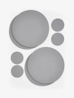 Tafellinnen En Placemats |Tafelgerei|Next Set van 4 omkeerbare placemats en onderzetters van imitatieleer