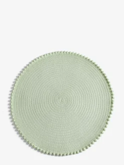 Tafellinnen En Placemats |Tafelgerei|Next Set van 4 placemats met pompon Pastel