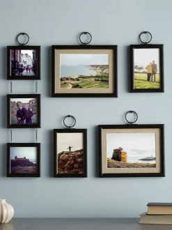 Fotolijsten*Next Set van 5 Salvage fotolijsten voor aan de wand