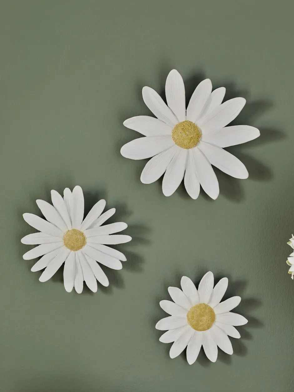Canvassen En Kunst Voor Aan De Wand*Next Set van 3 wandkunst met bloemetjes