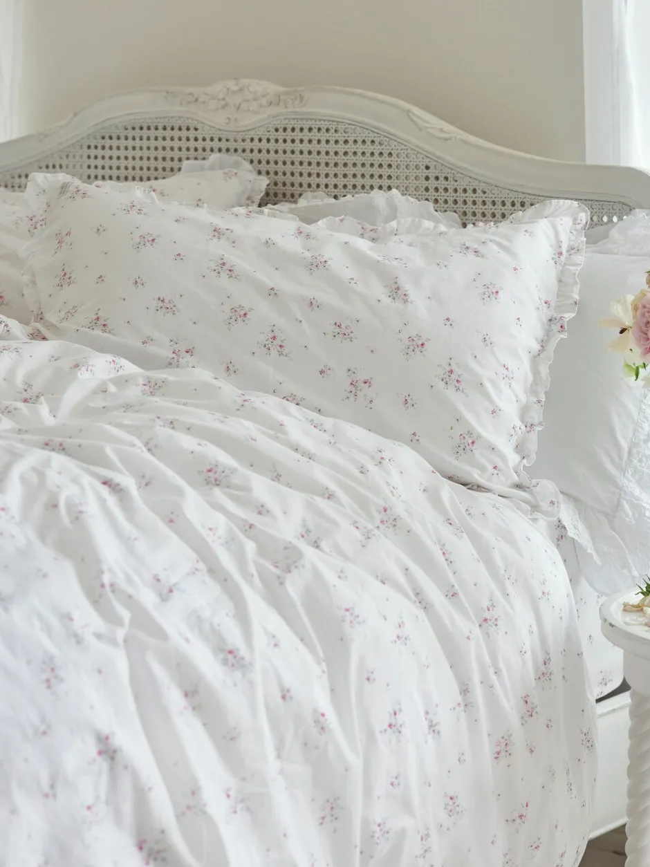Beddengoedsets En Dekbedovertrekken*Shabby Chic by Rachel Ashwell® petite ruche dekbedovertrek en kussensloopset