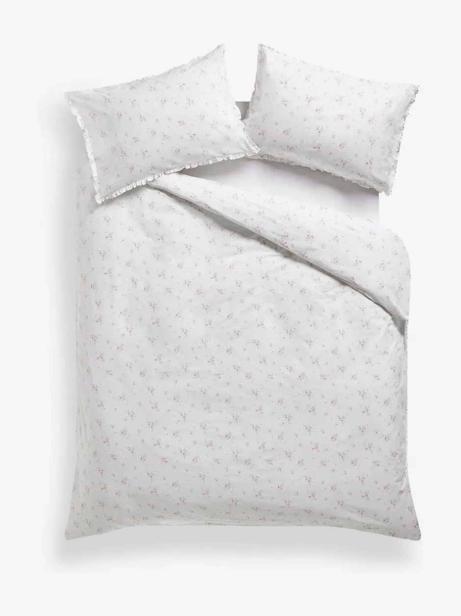 Beddengoedsets En Dekbedovertrekken*Shabby Chic by Rachel Ashwell® petite ruche dekbedovertrek en kussensloopset