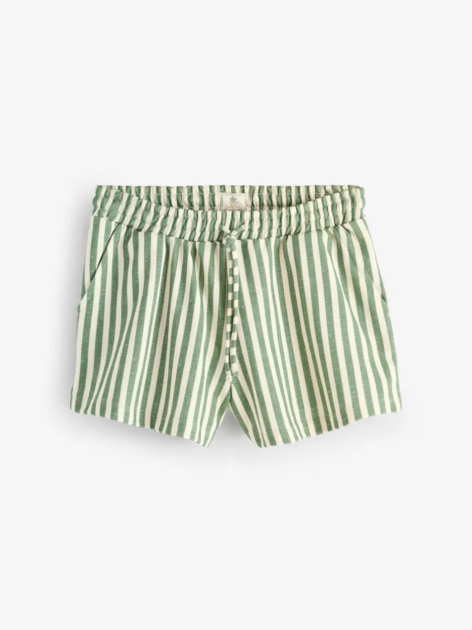 Shorts*Shabby Chic by Rachel Ashwell® Green Striped Lounge Shorts