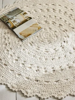 Vloerkleden En Lopers|Vloerkleden En Lopers|Shabby Chic by Rachel Ashwell® Rond Gehaakt Tapijt