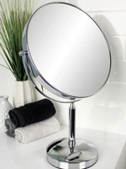 Spiegels*Showerdrape - 5 x vergrotende omkeerbare ronde Helios make-upspiegel