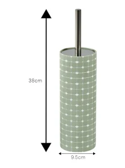 Badkameraccessoires|Showerdrape - Mosaica toiletborstel en -houder