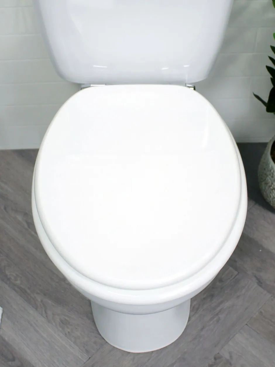 Badkameraccessoires|Showerdrape - Norfolk Soft Close houten toiletbril
