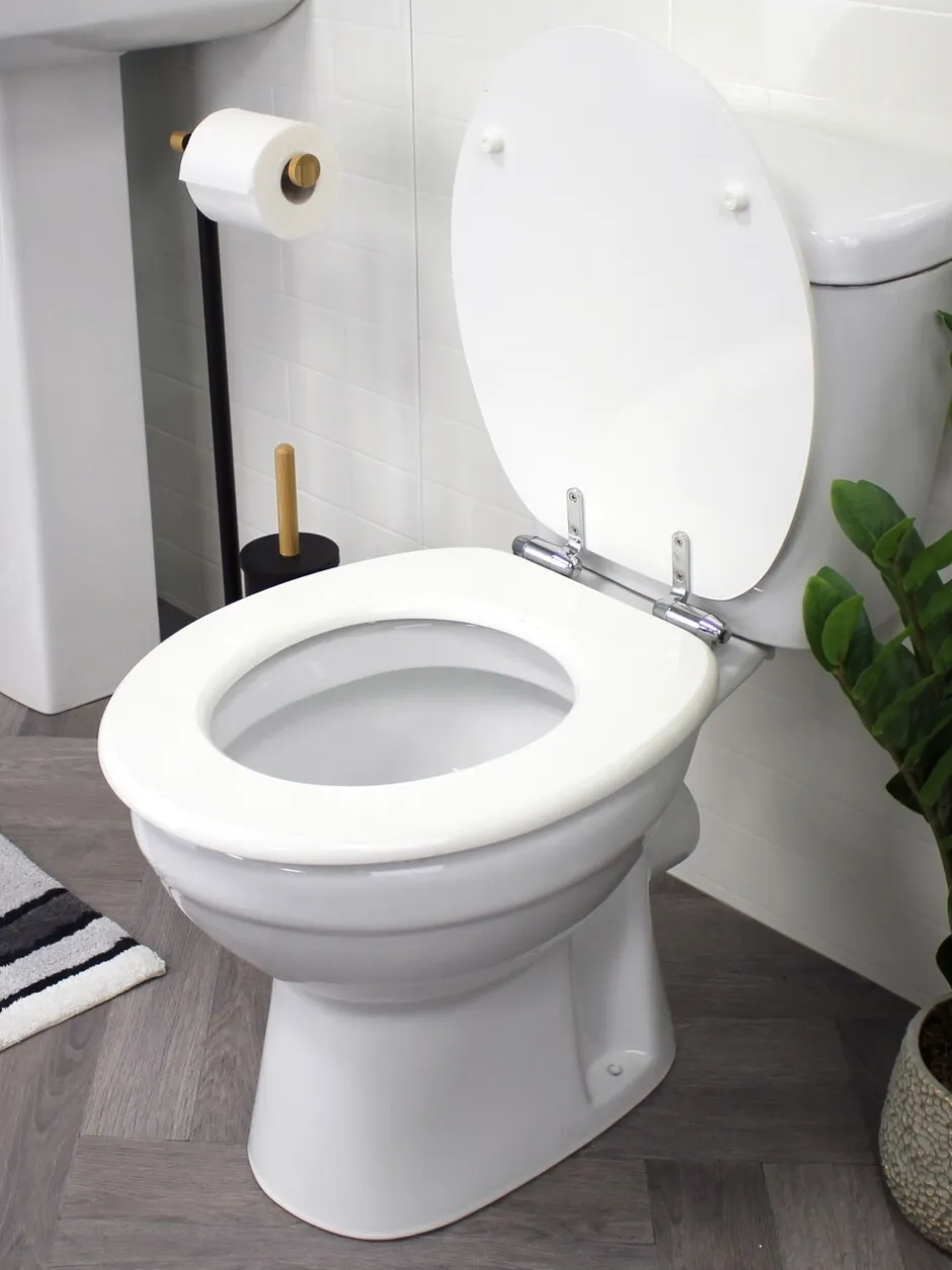 Badkameraccessoires|Showerdrape - Norfolk Soft Close houten toiletbril