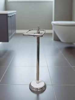 Badkameraccessoires*Showerdrape - Opera - Vrijstaande toiletrolhouder