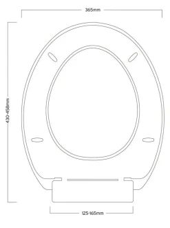 Badkameraccessoires*Showerdrape - Toledo toiletbril