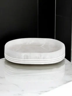Badkameraccessoires*Showerdrape Bianco Striped Soap Dish