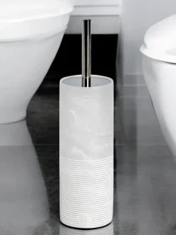 Badkameraccessoires|Showerdrape Bianco Striped Toilet Brush & Holder