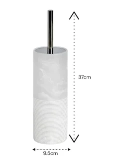 Badkameraccessoires|Showerdrape Bianco Striped Toilet Brush & Holder