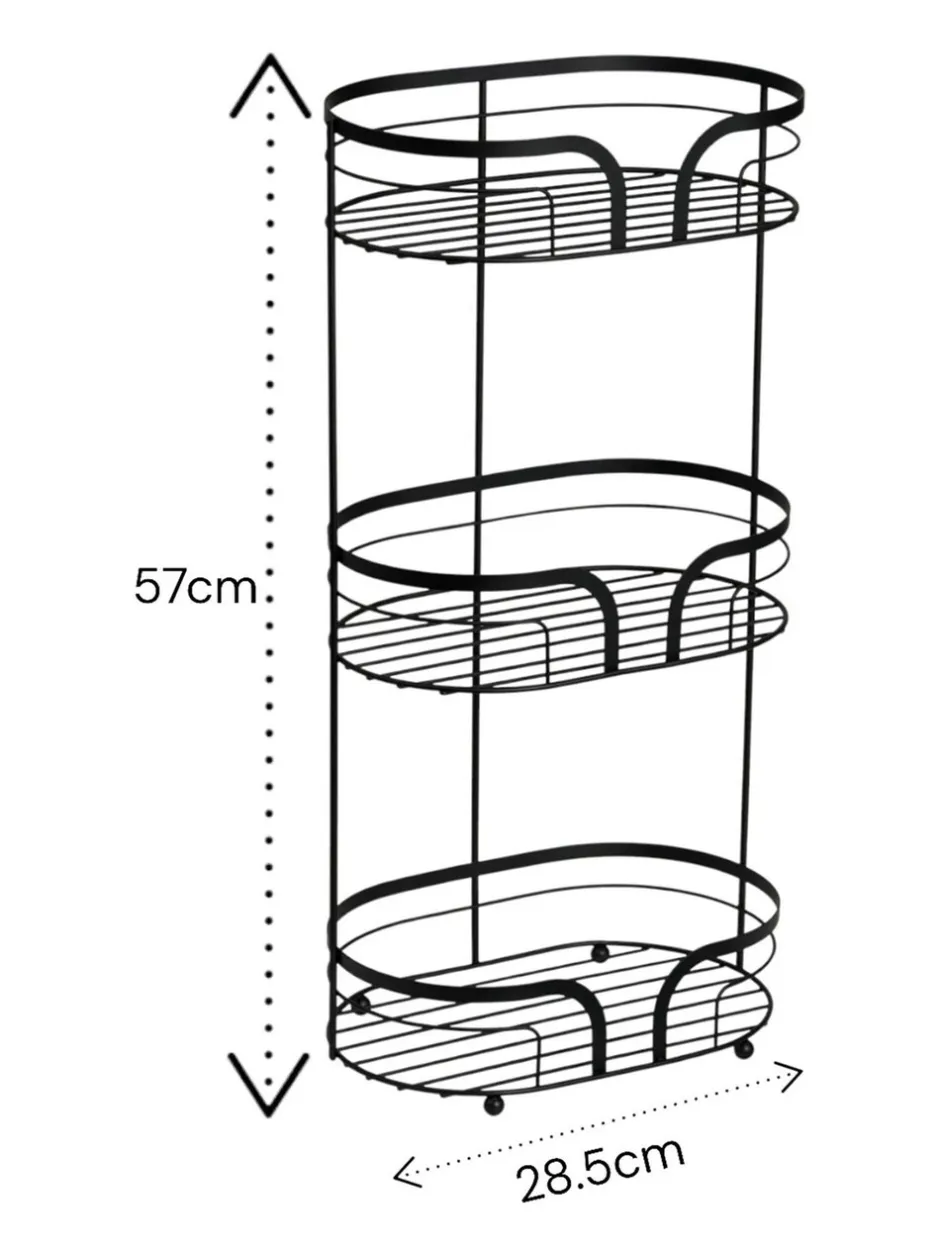 Badkameraccessoires|Showerdrape Dante Floor Caddy and Mini Shower Caddy Set Zwart