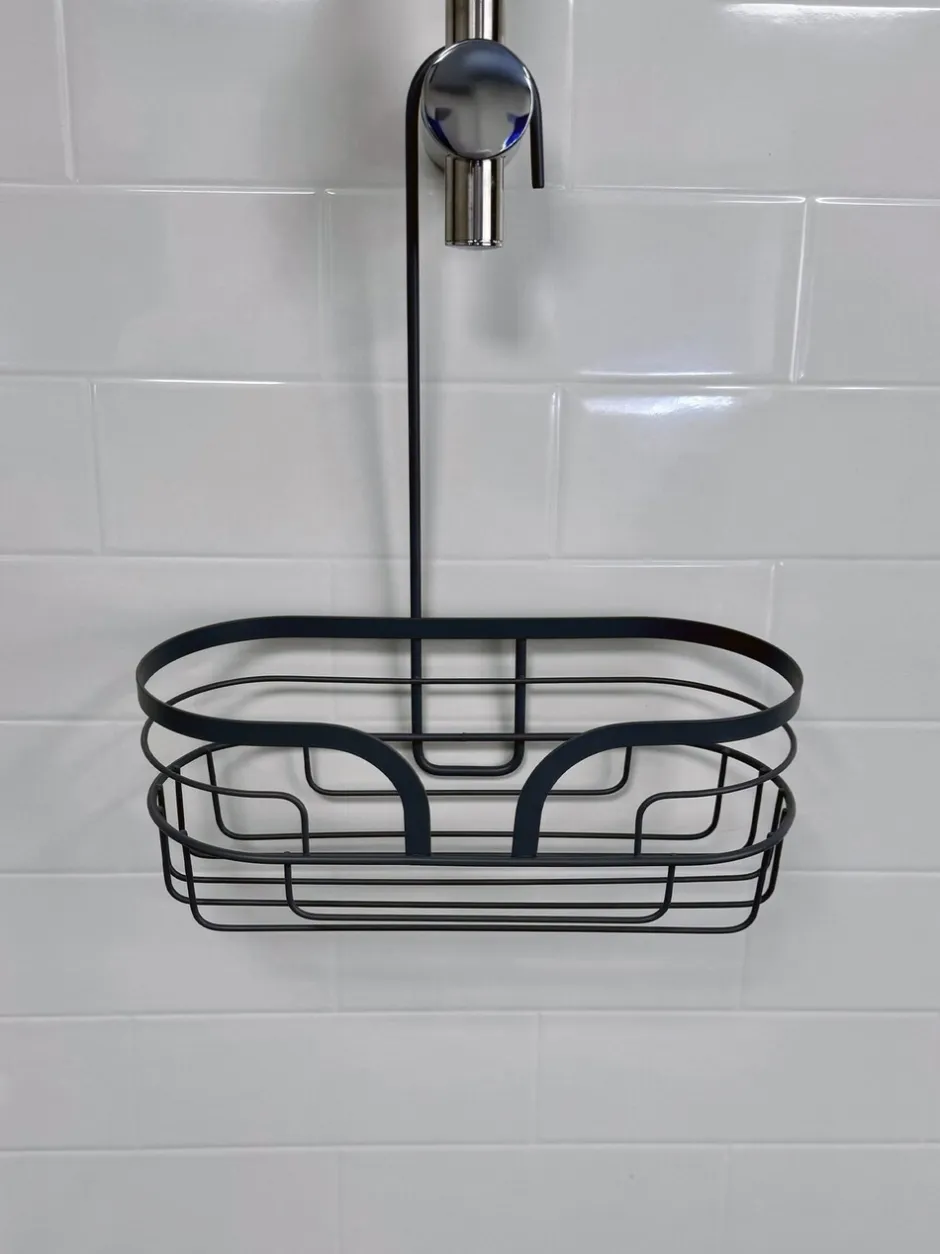 Badkameraccessoires*Showerdrape Dante Floor Caddy and Mini Shower Caddy Set Grijs