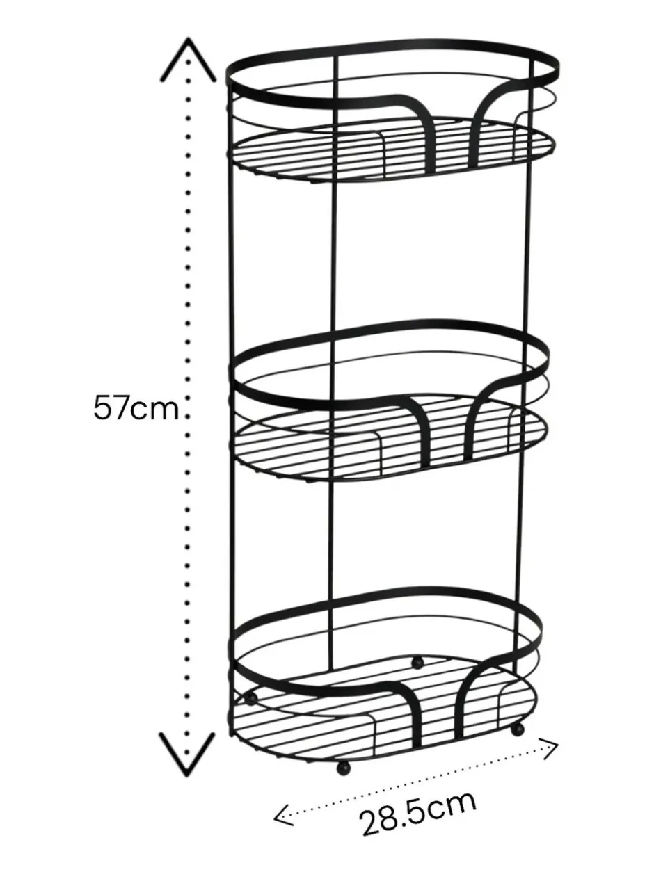 Badkameraccessoires|Showerdrape Dante Floor Caddy and Toilet Roll Holder