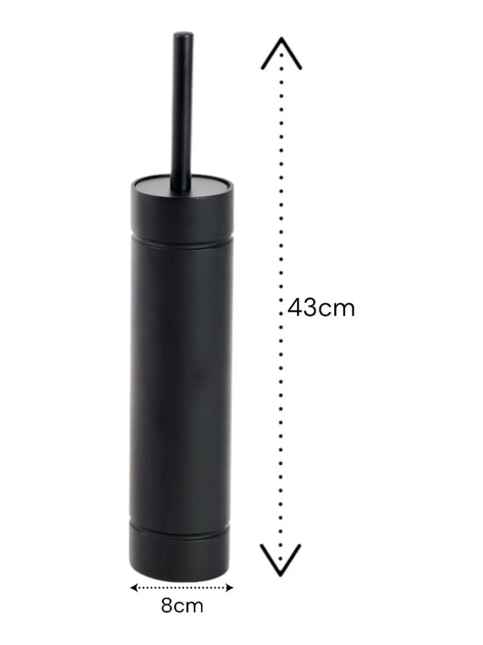 Badkameraccessoires*Showerdrape Draco Slimline Toilet Brush & Holder