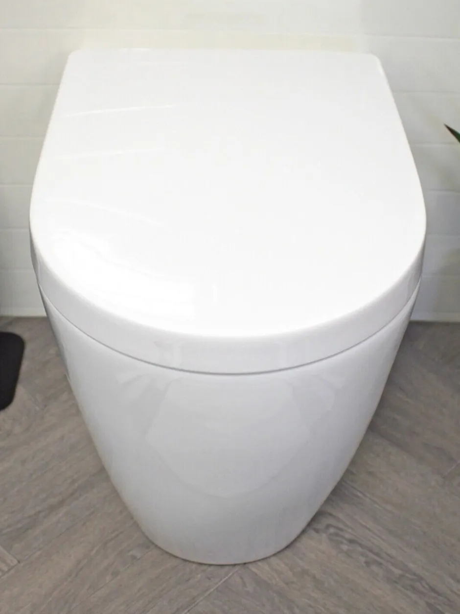 Badkameraccessoires|Showerdrape D-Shape Soft Close Two Button Release Detroit Toilet Seat