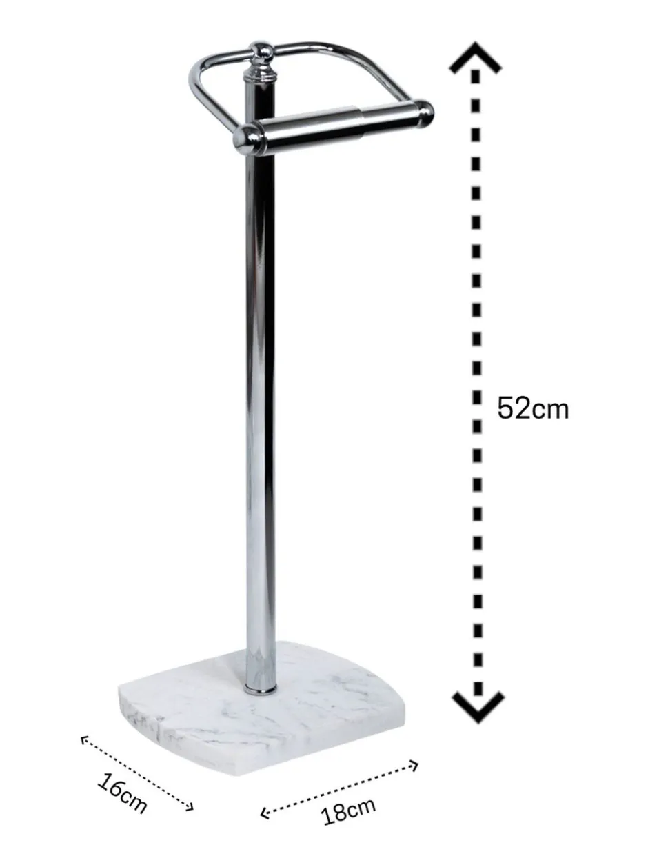 Badkameraccessoires|Showerdrape Octavia toiletrolhouder Wit