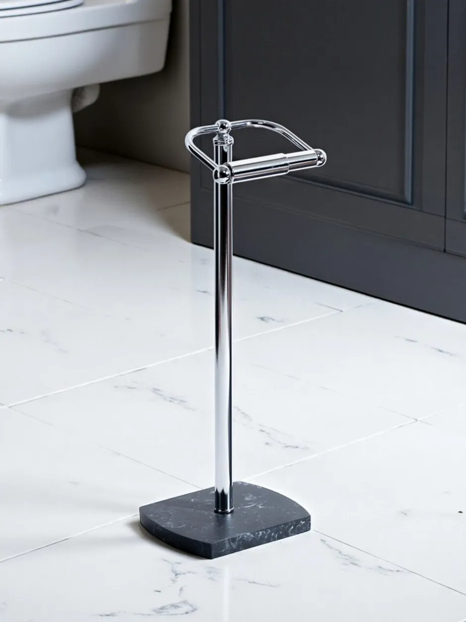 Badkameraccessoires*Showerdrape Octavia toiletrolhouder Grijs