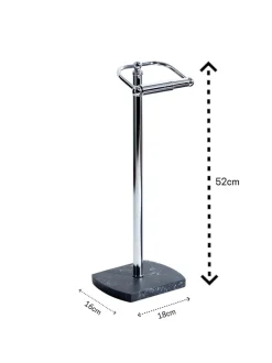 Badkameraccessoires*Showerdrape Octavia toiletrolhouder Grijs