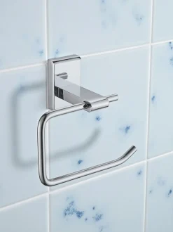 Badkameraccessoires|Showerdrape Unity Wall Mounted Toilet Roll Holder Zilver