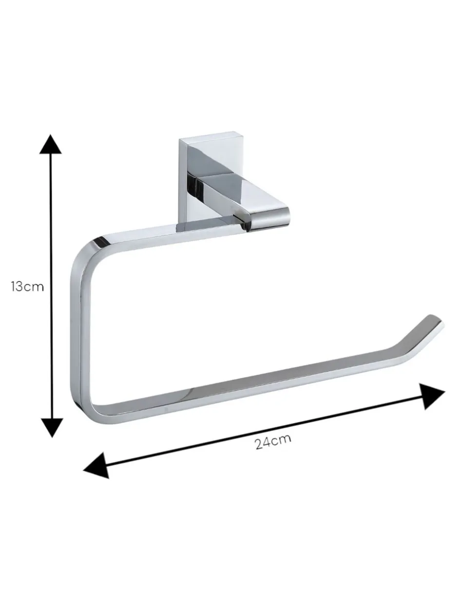 Badkameraccessoires|Showerdrape Unity wandhanddoek Zilver