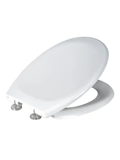 Badkameraccessoires|Showerdrape zachte toiletbril met knopen
