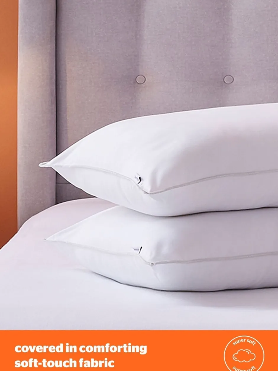 Dekbedden En Kussens|Silentnight 2 Pack Medium Warme En Behaaglijke Kussens