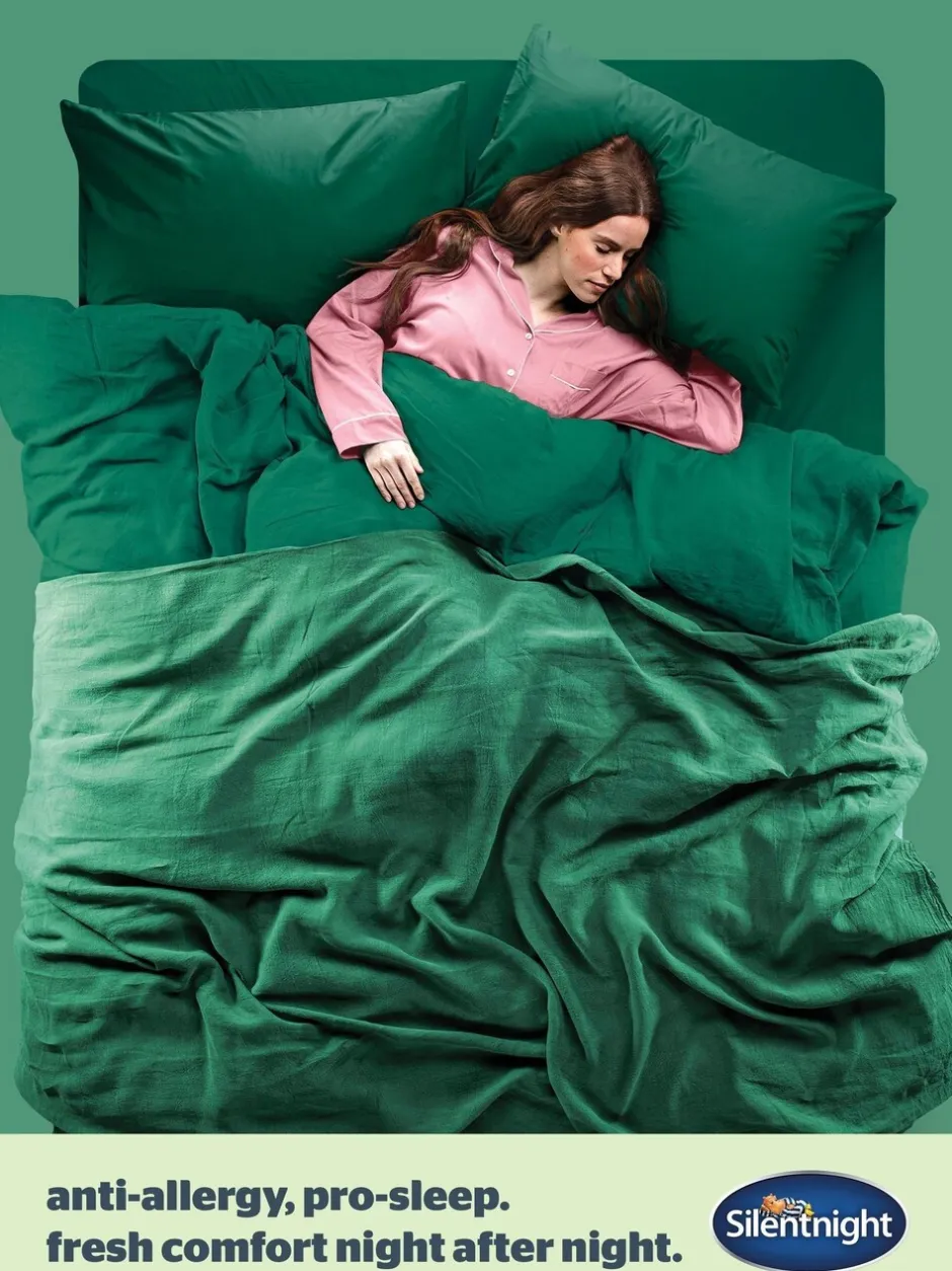 Dekbedden En Kussens|Silentnight - Verpakking van 2 medium anti-allergiekussens