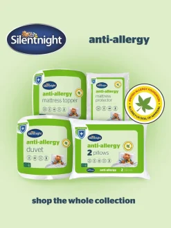Dekbedden En Kussens|Silentnight - Verpakking van 2 medium anti-allergiekussens
