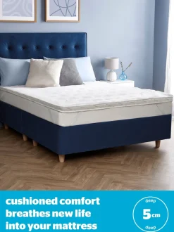 Dekbedden En Kussens*Silentnight Airmax 500 5cm matraspiek