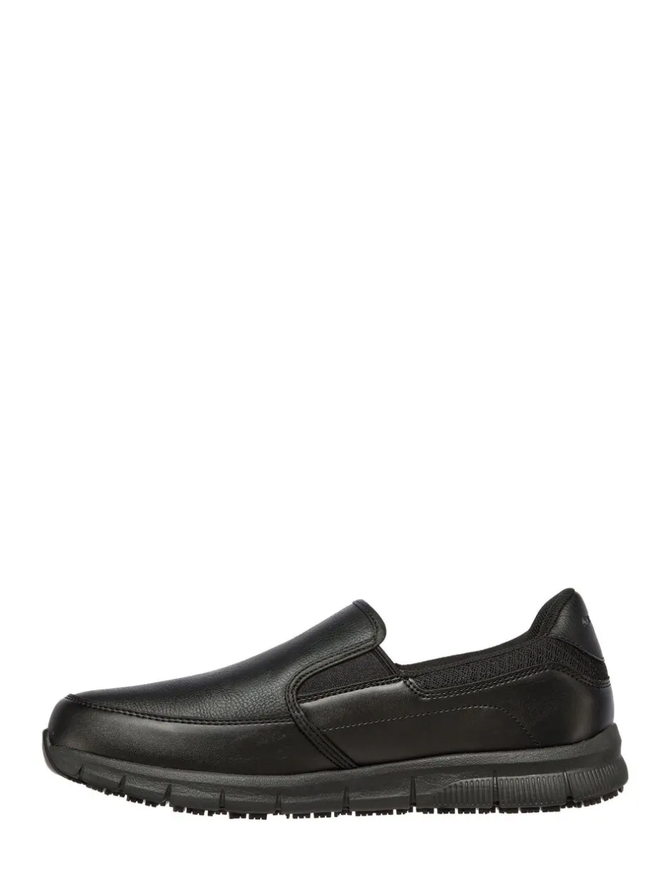 Schoenen|Skechers heren Nampa Groton resistente instappers met anti-slipzool